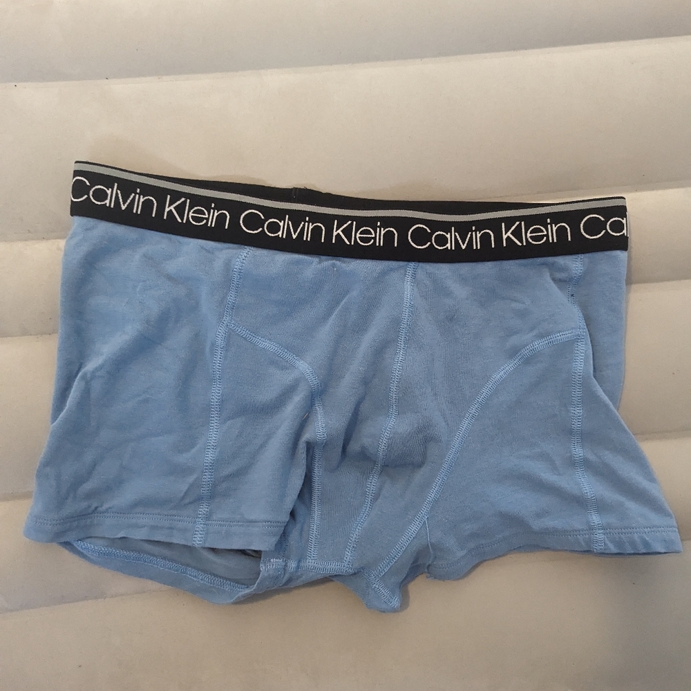 Calvin Klein Blue Boxer Briefs